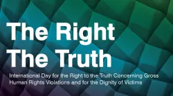 Logo for the International Day for the Right to the Truth Concerning Gross Human Rights Violations and for the Dignity of Victims / Regional Youth Cooperation Office (RYCO)