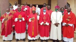 Bishops of Ibadan Ecclesiastical Province after their July 13 to14 meeting held at Nigeria’s M&M centre, Ilorin, Kwara State. / Catholic Diocese of Oyo, Nigeria.