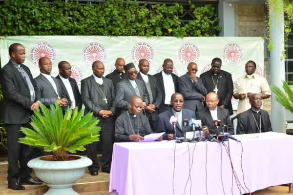 A section of members of the Kenya Conference of Catholic Bishops (KCCB). Credit: KCCB/Catholic Justice and Peace Department Facebook