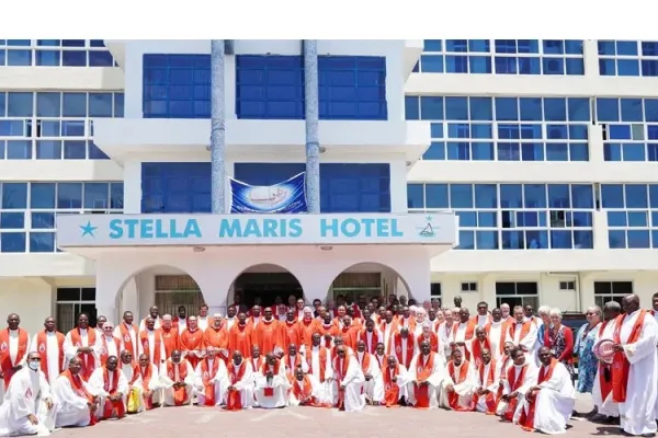 Participants in the Spiritan Chapter at Stella Maris Hotel, Bagamoyo in Tanzania's Morogoro Diocese 3-24 October 2021. Credit: Courtesy Photo