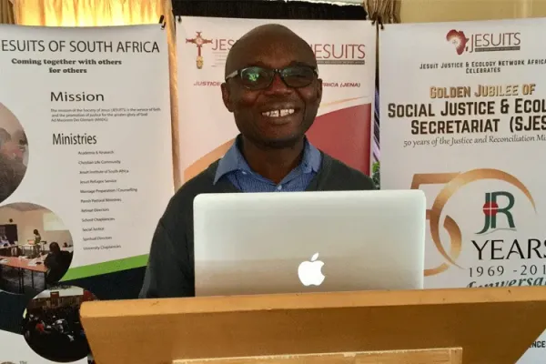 Fr. Charles Chilufya , Director of the Jesuits Justice Ecology Network Africa (JENA).
