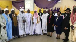 Archbishop Ignatius Ayau Kaigama with faith leaders at the Maiden Edition of an International Conference on Interreligious Dialogue at Veritas University Nigeria. Credit: Abuja Archdiocese.