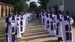 Priests of the Diocese of Kindu in DR Congo. Credit: Kindu Diocese