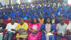 Participants at a Saturday, January 28 girls' conference in Sierra Leone. Credit: Fr. Peter Konteh