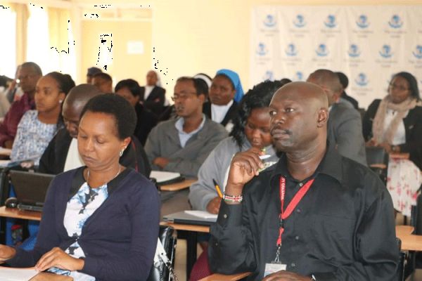 Some of the participants  during a two-day workshop held at a Catholic institution of higher learning in Kenya’s capital Nairobi. / Leaders Guild