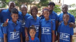 Life Runners Team members in Liberia / Stephen Karfiah