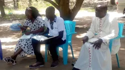 Bishop Alex Lodiong Sakor Eyobo of South Sudan's Yei Diocese during the October 29 meeting. Credit: ACI Africa