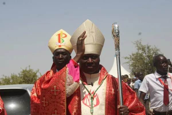 Bishop John Mbinda, ordained Bishop of Kenya's Lodwar Diocese on 4 June 2022. Credit: ACI Africa