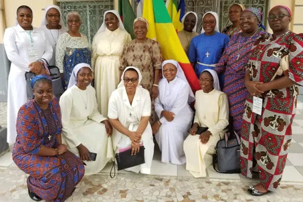 Members of the Women's Union of Indigenous Congregations of Central Africa (UFCAAC) at the conclusion of their 33rd General Assembly in Douala, Cameroon. / UFCAAC