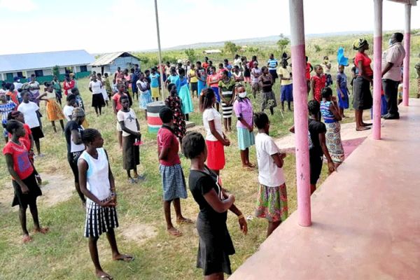 Some girls from Kilifi County attending the launch of a program aimed at ending teenage pregnancies organized by the Catholic Diocese of Malindi on the occasion of the International Day of the Girl Child. / Diocese of Malindi/Facebook Page.