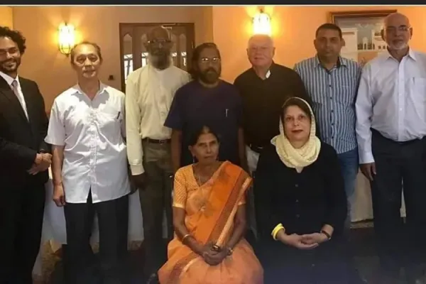 Some members of the Council of Religions in Mauritius . Credit: Catholic Diocese of Port Louis/Facebook