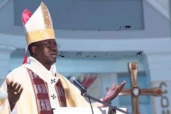 Archbishop Benjamin Ndiaye of Senegal's Archdiocese of Dakar.