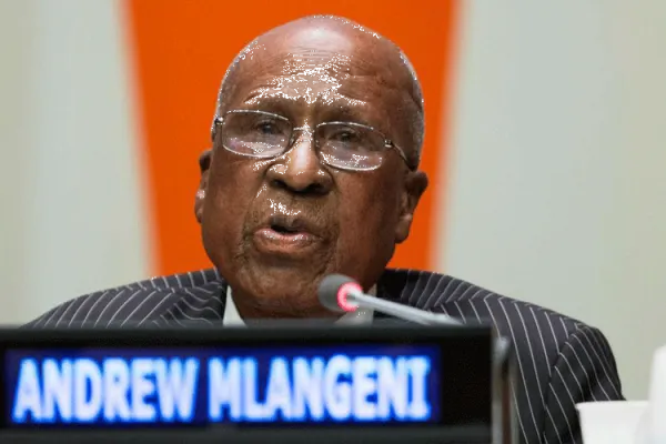 South Africa's anti-apartheid icon, Andrew Mlangeni who passed on July 22.