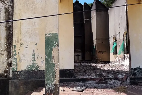 Pictures of the attacks by jihadists in Mocímboa da Praia in Mozambique. / Aid to the Church in Need (ACN) International.