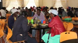 Members of one of the support groups at Upendo Village in Naivasha, Kenya, in the Catholic Diocese of Nakuru, sharing a meal / Assumption Sisters of Nairobi, Upendo Village