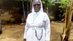 Sr. Esther Nkiru Ezedinachi, a member of the Handmaids of the Child Jesus serving victims of attacks in the Catholic Diocese of Ekwulobia. 
Credit: Denis Hurley Peace institute