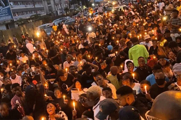 Candlelight procession held for victims of SARS protest across Nigeria.