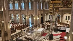 Bishop Thomas Paprocki preaches the opening Mass of the Corpus Christi Priory in Springfield. | Photo credit: Diocese of Springfield