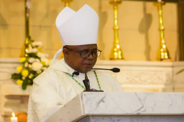 The new Bishop of Kimberly, Duncan Theodore Tsoke. Credit: Southern African Catholic Bishops Conference