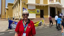 Sr. Orla Treacy, a member of the Loreto Sisters who coordinated the nine-day “walking for peace” pilgrimage organized by the Catholic Diocese of Rumbek to meet Pope Francis. Credit: ACI Africa