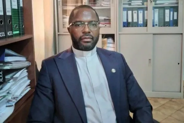 Le père Celestino Epalanga, secrétaire exécutif de la Commission catholique pour la justice et la paix (CCJP) en Angola et à São Tomé. Crédit : Vatican Media