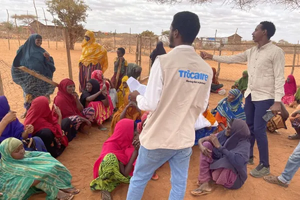 Trócaire programme officers held a GBV awareness programme in Luuq, Somalia. Credit: Trócaire