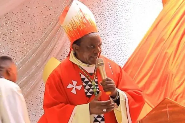 Bishop Melchisédech Sikuli Paluku of DR Congo's Butembo-Beni Diocese. Credit: Butembo-Beni Diocese