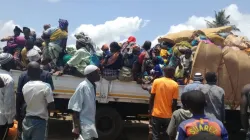 Families fleeing violence in the Cabo Delgado province in Mozambique. / Aid to the Church in Need (ACN International).