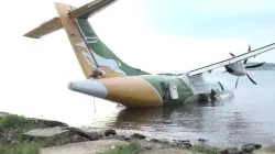 The Precision Air flight that crashed into Lake Victoria Sunday, November 6. Credit: Courtesy Photo