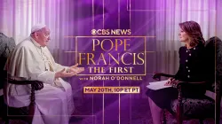 Pope Francis sits down for an interview with Norah O'Donnell on CBS' "60 Minutes," which aired Monday, May 20, 2024. / Credit: CBS News/Adam Verdugo