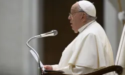 Pope Francis speaks to pilgrims gathered in the Paul VI Audience Hall for his general audience on Wednesday, Dec. 11, 2024, at the Vatican. / Credit: Vatican Media