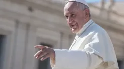 Pope Francis in St. Peter’s Square on Oct. 22, 2016. Credit: Mazur/catholicnews.org.uk.