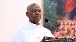 Fr. Elias Muriithi,  addressing participants in the World Union of Catholic Women’s Organizations (WUCWO) workshop that brought together its members in Africa in Nairobi, Kenya. Credit: Courtesy Photo