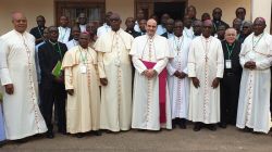 Archbishop Paulo Borgia, the Apostolic Nuncio in Ivory Coast with Participants at the meeting on Land Grabbing in Africa organized by RECOWA.