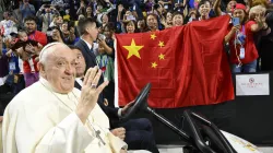 Pope Francis gave a special message to Chinese Catholics at the end of his Mass in Ulaanbaatar, Mongolia on Sept. 3, 2023. / Vatican Media