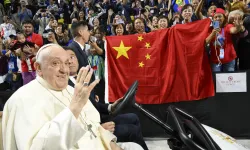 Pope Francis gave a special message to Chinese Catholics at the end of his Mass in Ulaanbaatar, Mongolia on Sept. 3, 2023. / Vatican Media