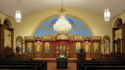 Nave of St. Josaphat Ukranian Catholic Cathedral in Parma, Ohio. / Credit: Nheyob, CC BY-SA 4.0, via Wikimedia Commons