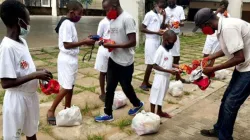 At the Don Bosco Maputo Social-Sport School in Mozambique, more than 70 children and adolescents learn values ​​and improve their academic performance. Credit: Salesian Missions