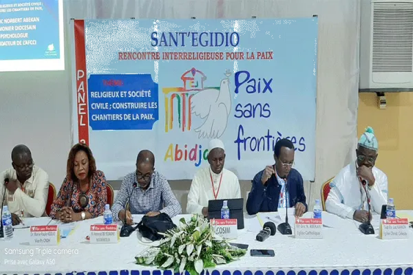 Panelists at Conference on Peace in Abidjan, Ivory Coast / Sant'Edigio Ivory Coast