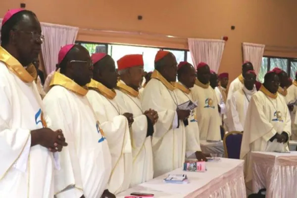 Members of the Symposium of Episcopal Conferences of Africa and Madagascar (SECAM). Credit: Vatican Media