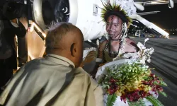 Pope Francis is welcomed in Papua New Guinea on Sept. 6, 2024. / Credit: Vatican Media