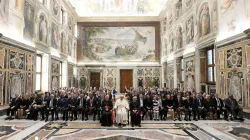 Pope Francis addressed the International Catholic Legislators Network as it holds its 15th annual meeting in Italy from Aug. 22-25. The theme of the gathering is “The World at War: Permanent Crises and Conflicts — What Does It Mean for Us?” / Credit: Vatican Media