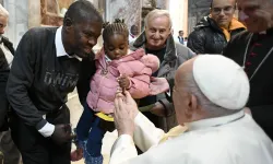 Pope Francis was joined by thousands of pilgrims in the Vatican on Sunday, Nov. 17, 2024, to celebrate the eighth annual World Day of the Poor. / Credit: Vatican Media