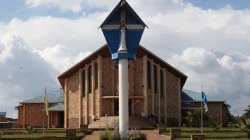 The Shrine of Our Lady of Sorrows in Kibeho, Rwanda.