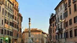 The office of Propaganda Fide, near Rome’s Spanish Steps. Oleg Znamenskiy via Shutterstock.