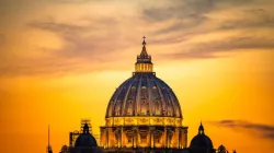 Vatican at sunset. Via Shutterstock.