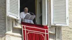 Pope Francis' brief remarks during the Angelus July 21, 2024, focused on the day’s Gospel passage from Mark, which demonstrates how rest and compassion for others go together. / Credit: Vatican Media