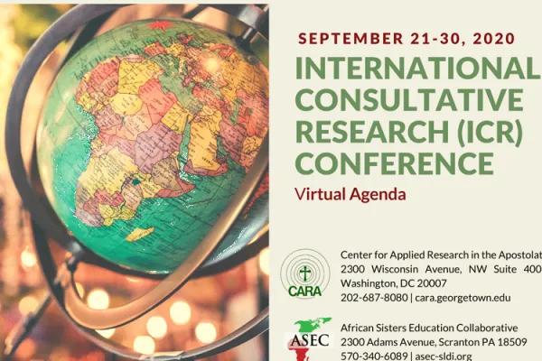 A poster announcing the International Consultative Research (ICR) Conference. / International Consultative Research (ICR).
