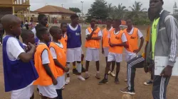 Some of the Equatorial Guinea beneficiaries of the socio-sports project between Real Madrid and Salesian Mission Office in Spain. / Agenzia Info Salesiana (ANS)