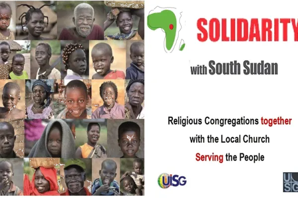 A Poster of Solidarity with South Sudan / Solidarity with South Sudan